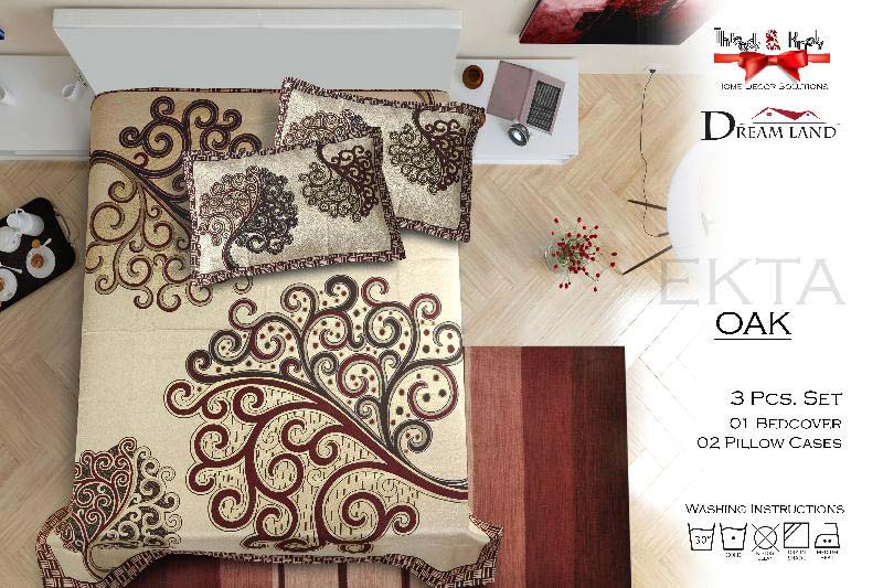 Poly Cotton Bed Cover 02