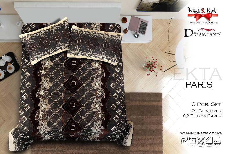 Poly Cotton Bed Cover 03