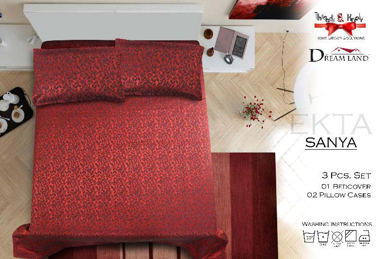 Poly Cotton Bed Cover 04