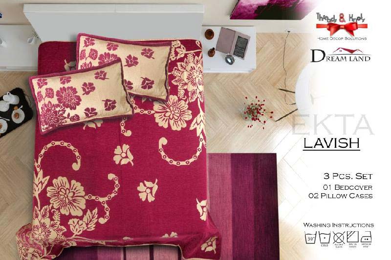 Poly Cotton Bed Cover 08