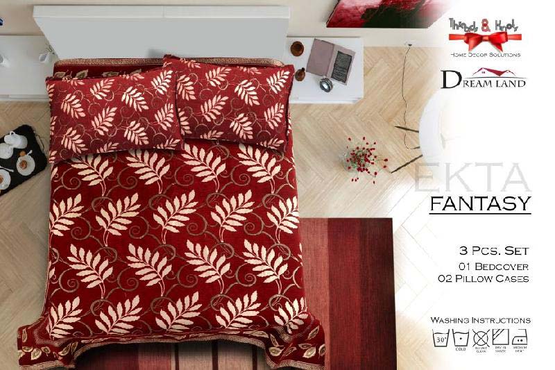 Poly Cotton Bed Cover 09