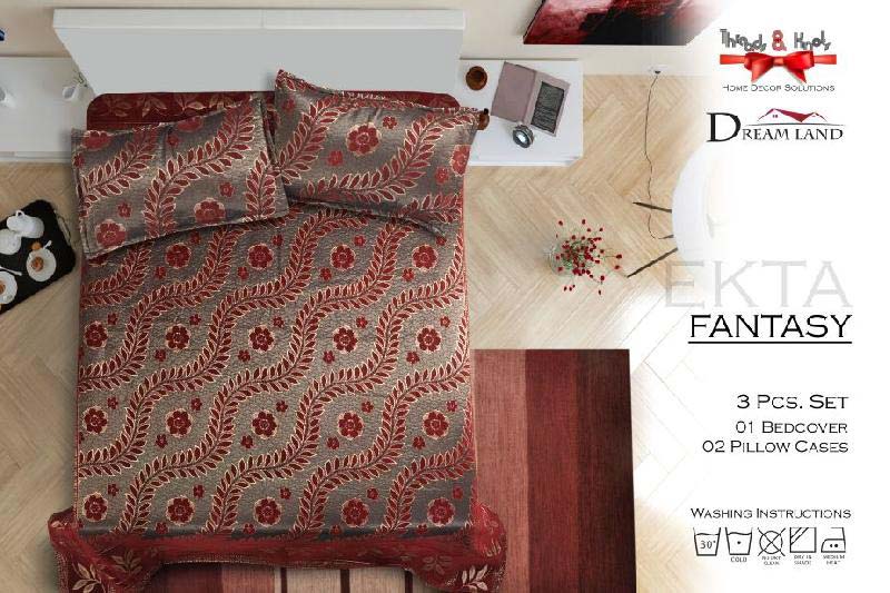 Poly Cotton Bed Cover 12