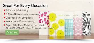 Specially Printed Cards