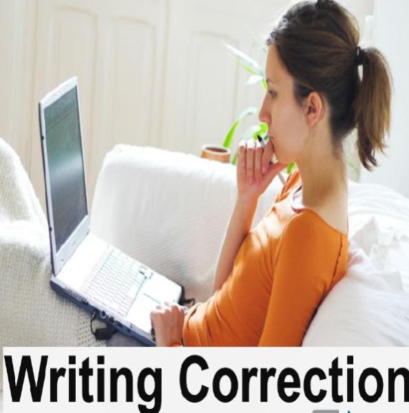 Correct writing. Best IELTS writing correction service.