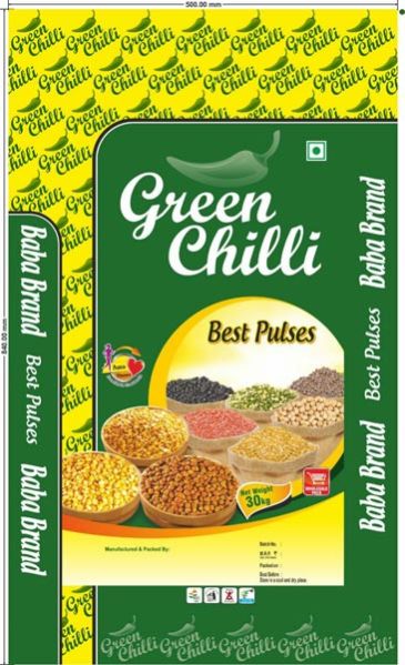 Green Chilli Pulse Packaging Bag
