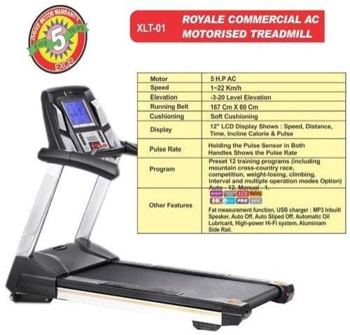 Royale Commercial Motorized Treadmill