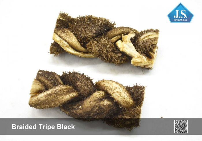 Braided Tripe Black
