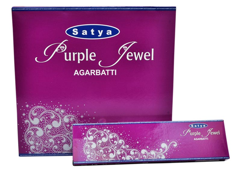 Satya Purple Jewel Incense