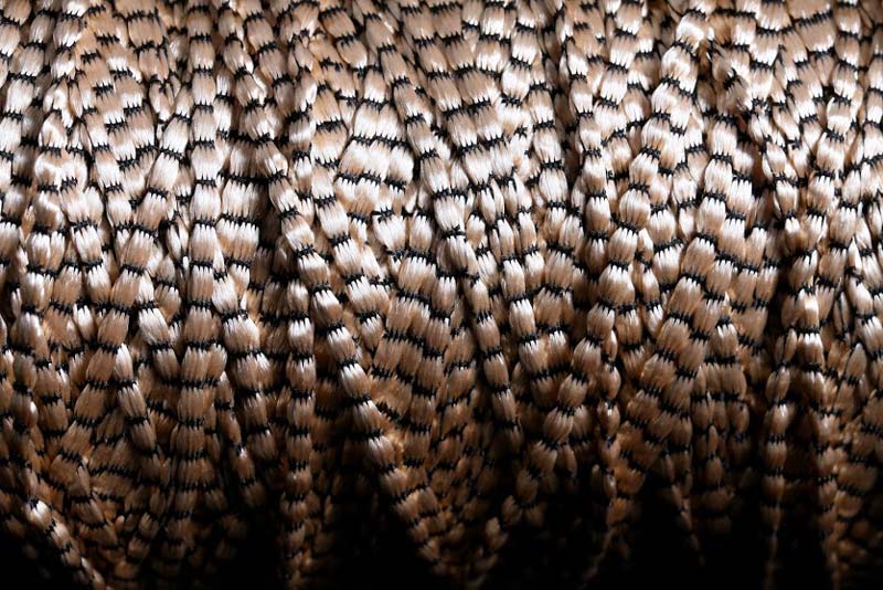 Black Common Small Damru Dori 13