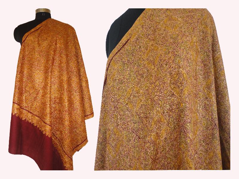 Pashmina Maroon Jama