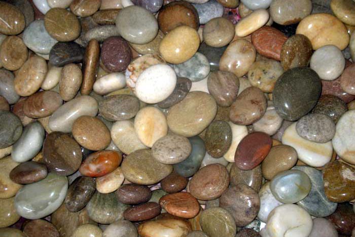 Flat Polished Pebbles
