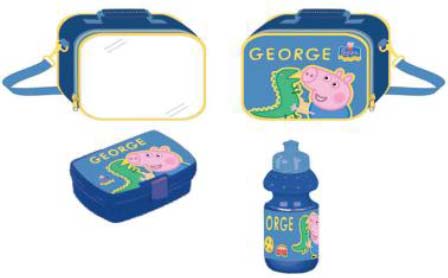 george pig lunch bag