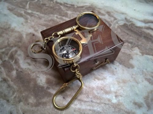 Brass Miniature Keychain 05