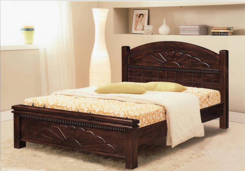 Wooden Double Bed 02