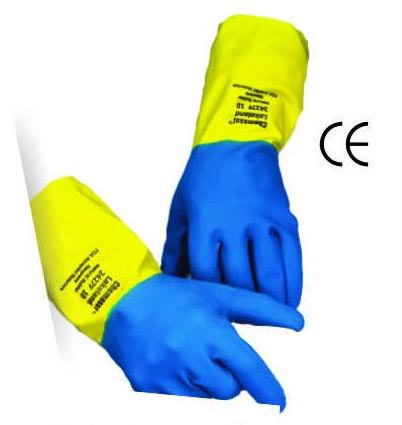 Chemicals Resistant Rubber Hand Gloves