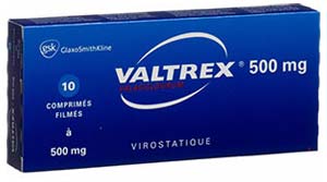 Valtrex 500mg Tablets
