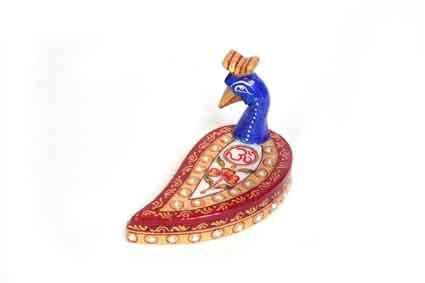 BH-MR-49 Marble Decorative Kumkum Box