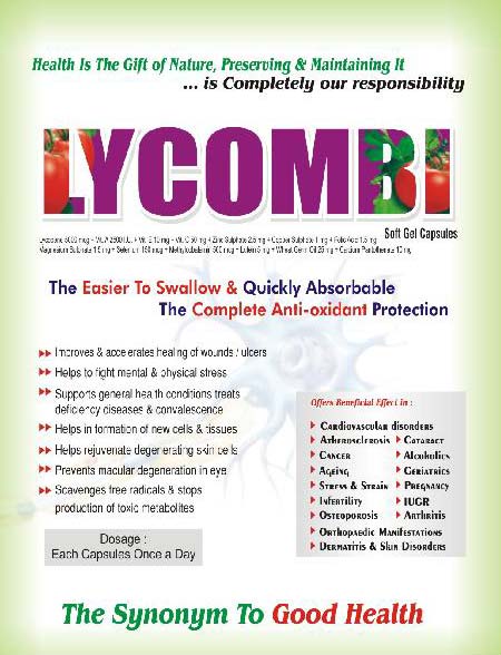 Lycombi Soft Gel Capsules