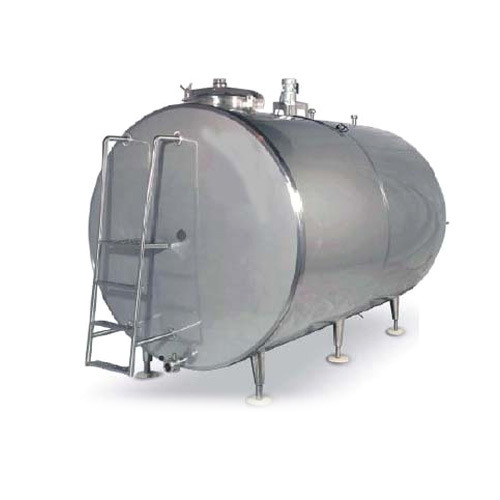 Horizontal Milk Storage Tank