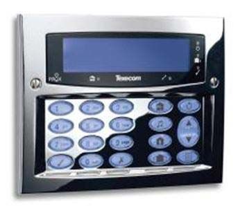 Chrome Finish Security Burglar Alarm System