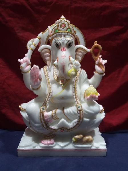 Marble Ganesha Statue 03