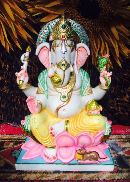 Marble Ganesha Statue 04