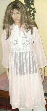 Chikan Georgette Kurti 02