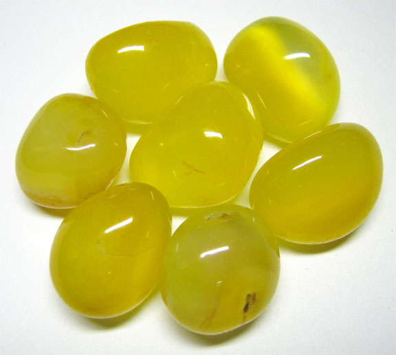 Lemon Onyx Pebble Stones