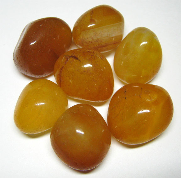 Yellow Onyx Pebble Stones