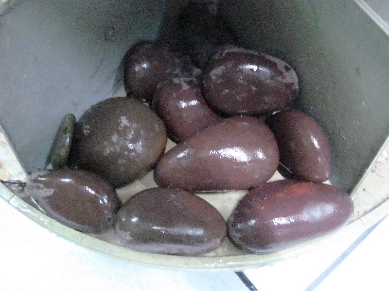 Chocolate Unpolished Pebble Stones