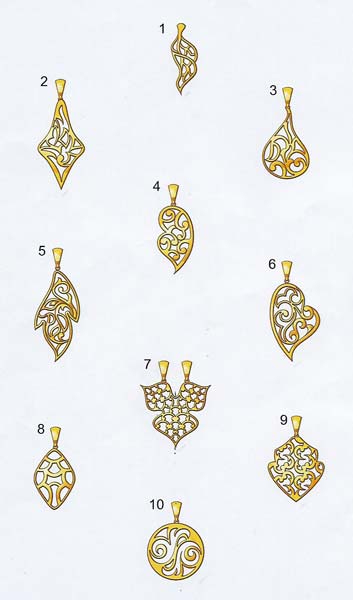 Earring Wire Cutting Dies 06