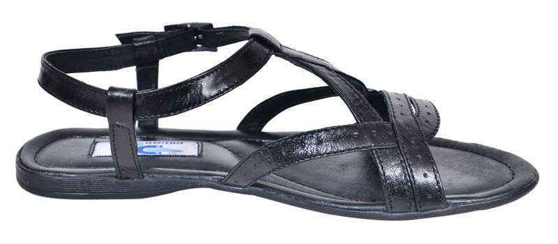 Ladies Black Sandals (DSC 4401)