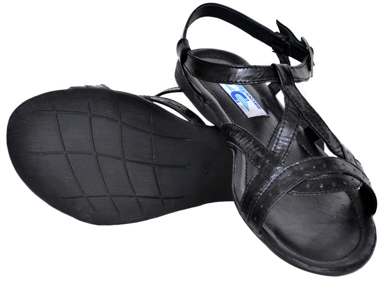 Ladies Black Sandals (DSC 4405)