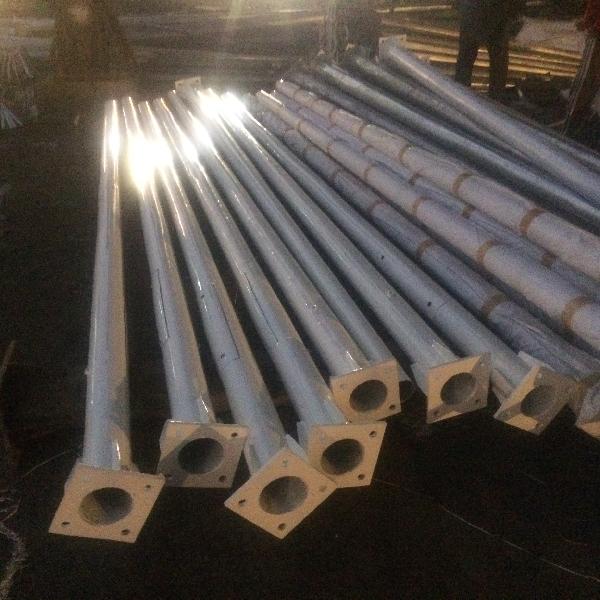 Hot Dipped Galvanised Conical Poles