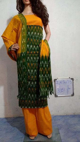 Handmade Ikkat Dress Materials