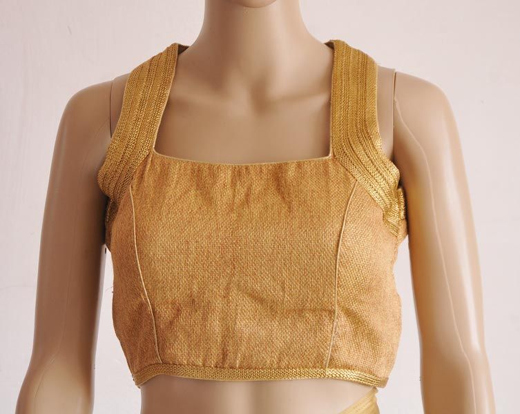 Halter Top Gold Blouse