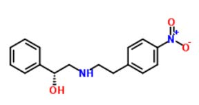 (1R)-2-{[2-(4-nitrophenyl) ethyl] amino}-1-phenyl ethanol