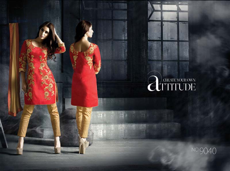 Ladies Churidar Suit (9040)