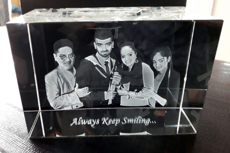 3d Crystal Photo Frames Manufacturer Exporter Supplier In Mumbai India