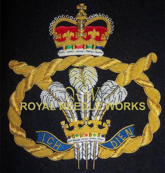 Embroidered Army Frame Badges