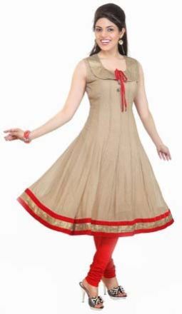 ladies anarkali kurti