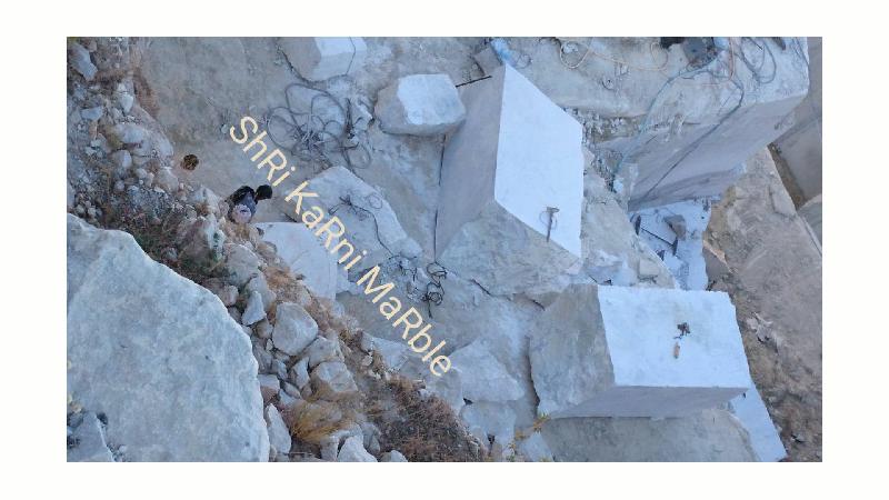 White Marble Blocks