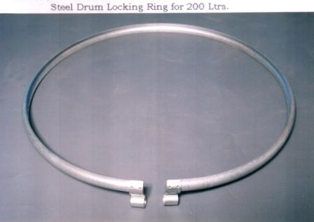Locking Ring for Steel Drums with Lugs Nut and Bolt of 200 Litres 01