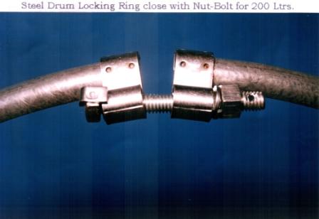 Locking Ring for Steel Drums with Lugs Nut and Bolt of 200 Litres 04