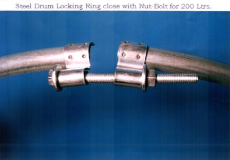 Locking Ring for Steel Drums with Lugs Nut and Bolt of 200 Litres 05