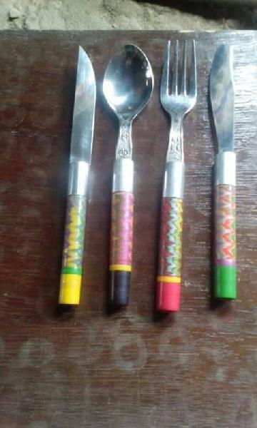 Lacquered Cutlery Set