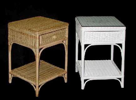 Cane Living Room Side Tables 01