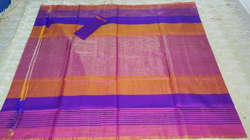 Uppada Center Tissue Pure Silk Sarees 06