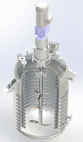 Jacketed Agitated Reactor 02