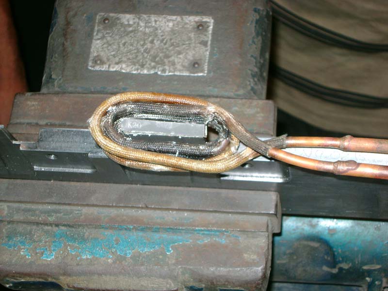 Induction Carbide Tip Brazing Machine